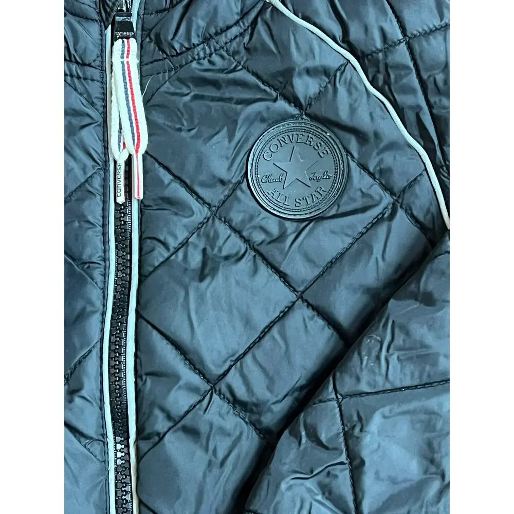 Converse girls quilted hooded jacket age 4-5 years 5 S